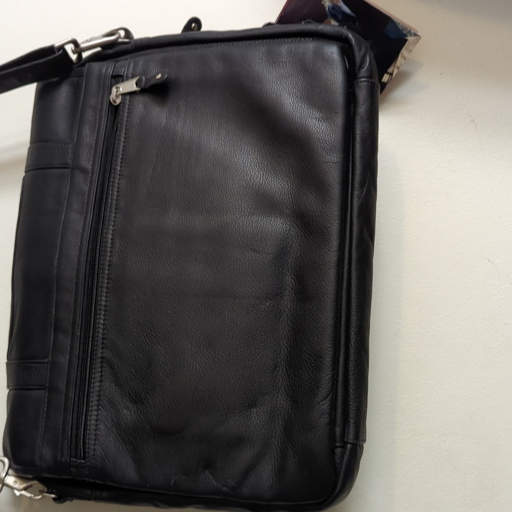 Canyon Outback Leather Goods, Inc. Unisex Leather Briefcase - Picture 5 of 7